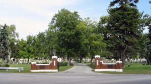 Main Entrance to Grove Cemetery