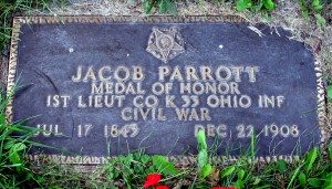Parrott veteran's marker